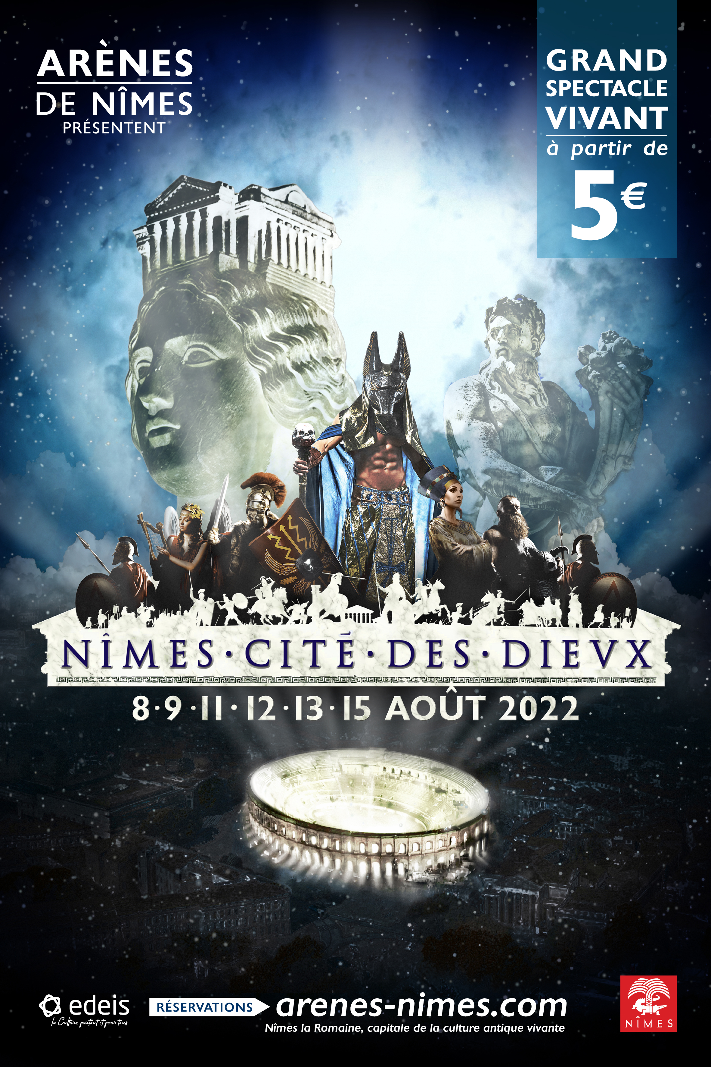 Nimes Cite Des Dieux Adam Concerts