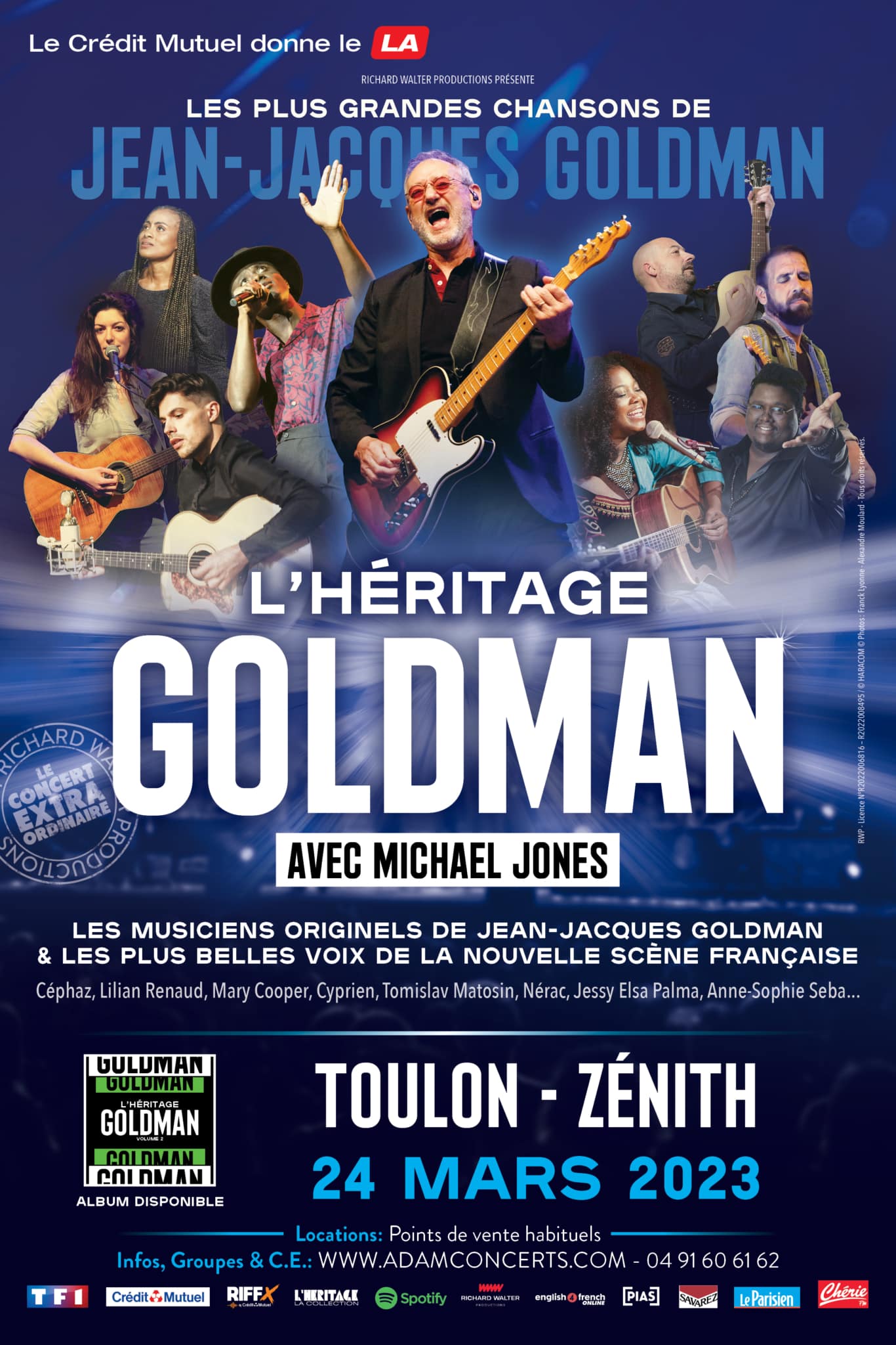 L’HÉRITAGE GOLDMAN Adam Concerts