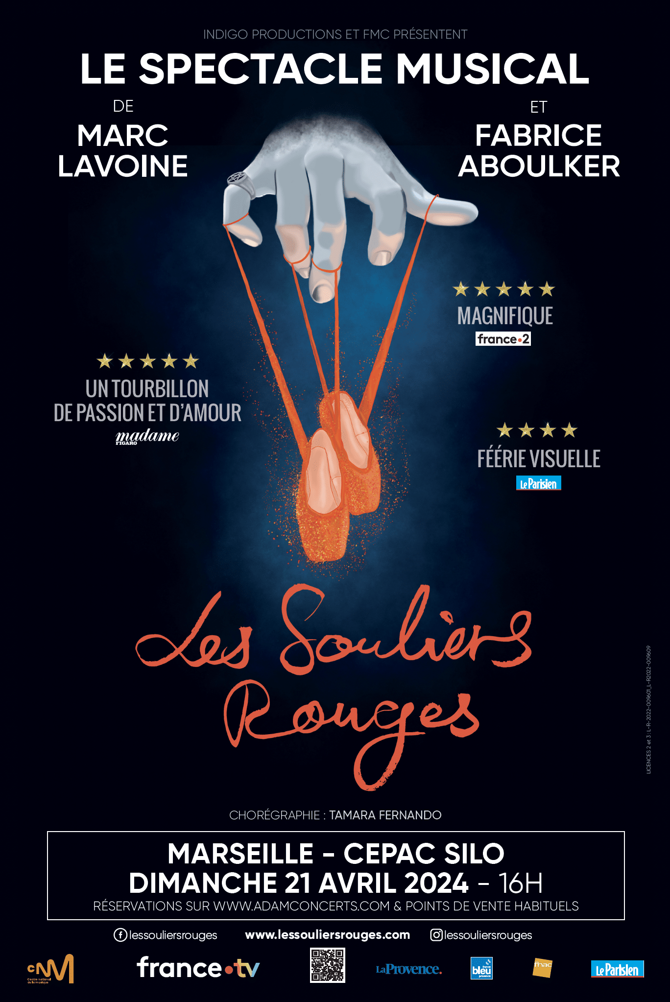 Les souliers rouges spectacle musical new arrivals